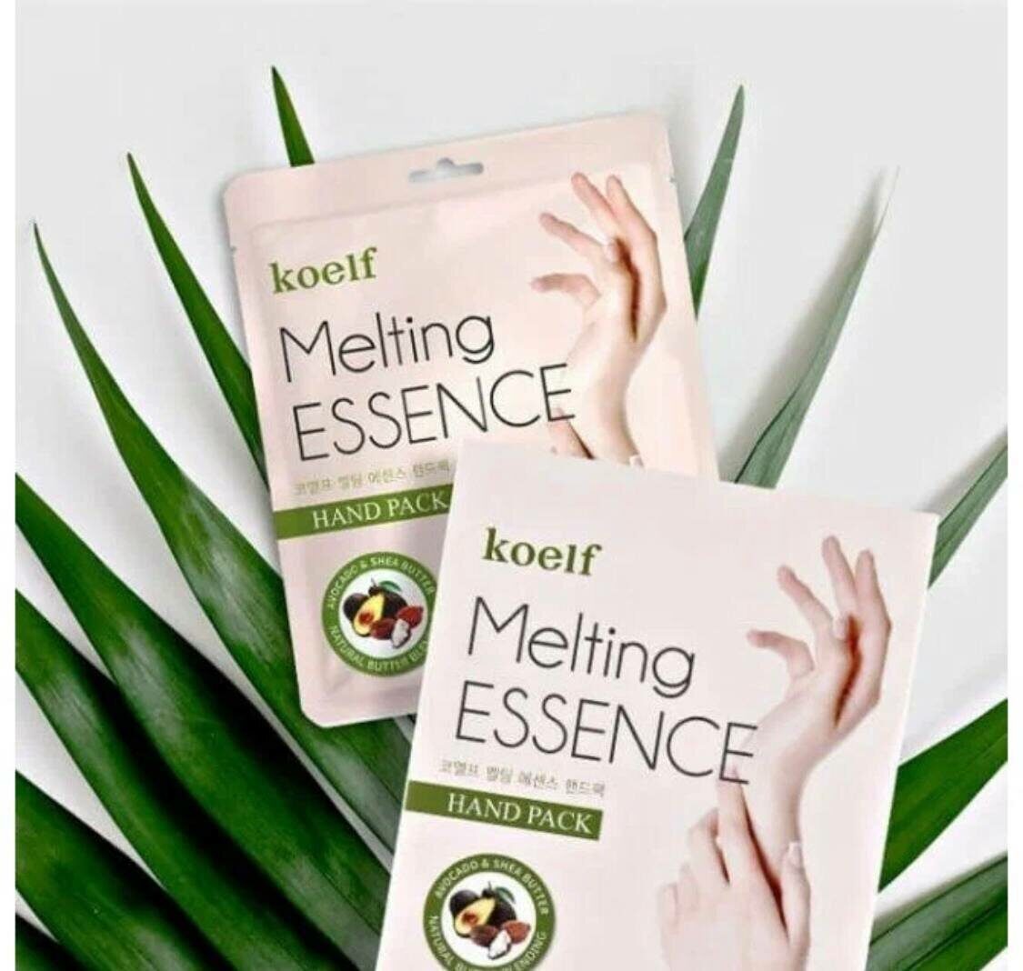 Маска-перчатки для рук с маслами и экстрактами Koelf Melting Essence Hand Pack